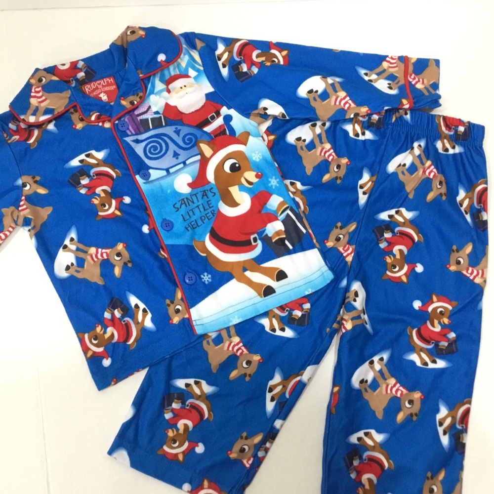 Rudolf the Red Nosed Reindeer Christmas Pajamas